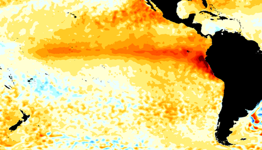 NOAA confirma el fortalecimiento de El Ni&ntilde;o: hay un 81 % de probabilidad de que alcance una intensidad excepcional