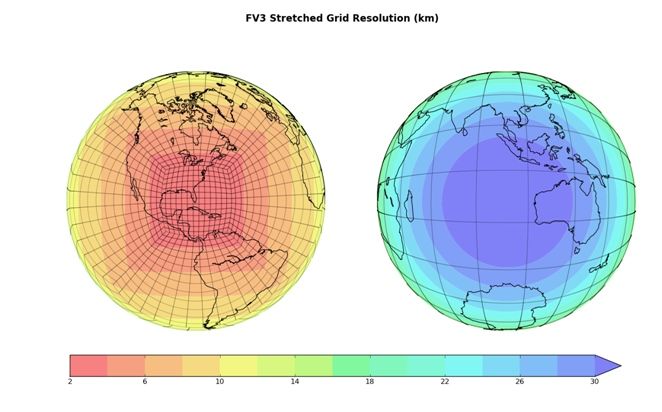 NOAA desarrolla un nuevo modelo global del tiempo