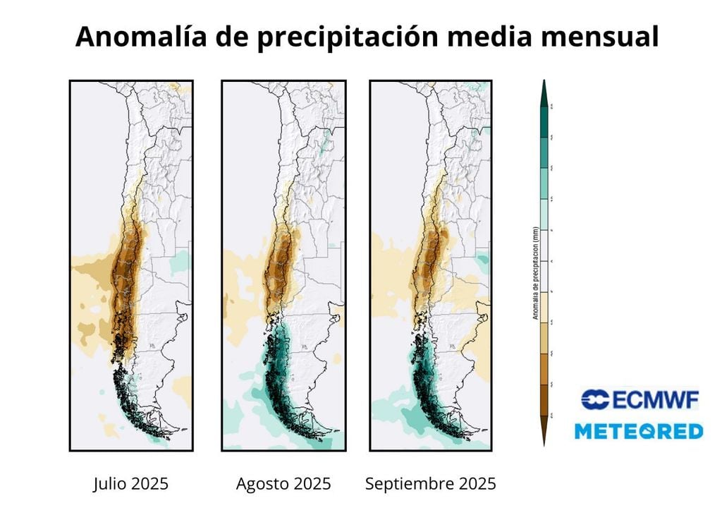 NOAA, El Niño Oscilación Sur, Meteored, Chile NOAA, El Niño Oscilación Sur, Meteored, Chile