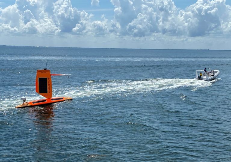 WATCH: Ocean drone captures video from inside Hurricane Sam