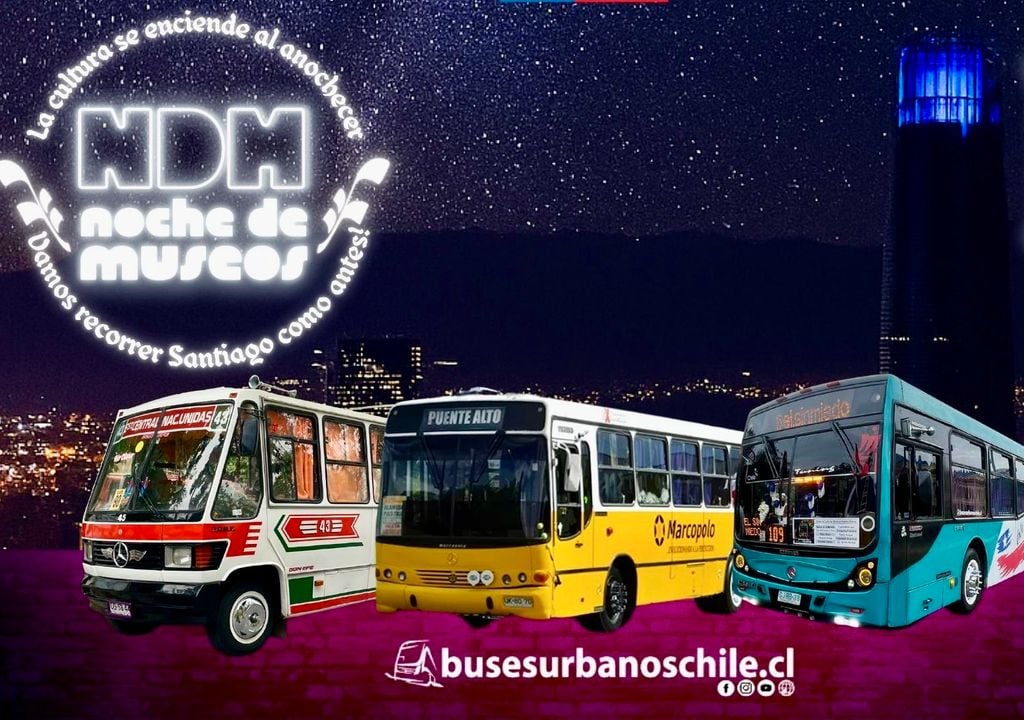 Museo itinerante Buses Urbanos de Chile. Museo itinerante Buses Urbanos de Chile.