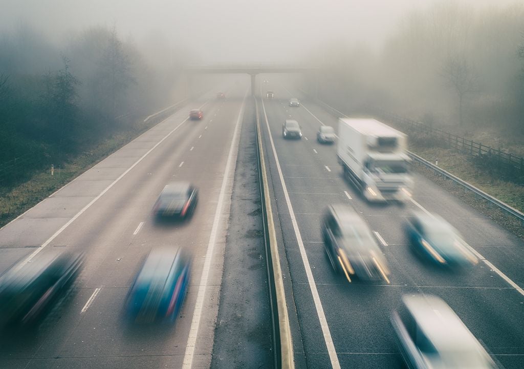 niebla coche