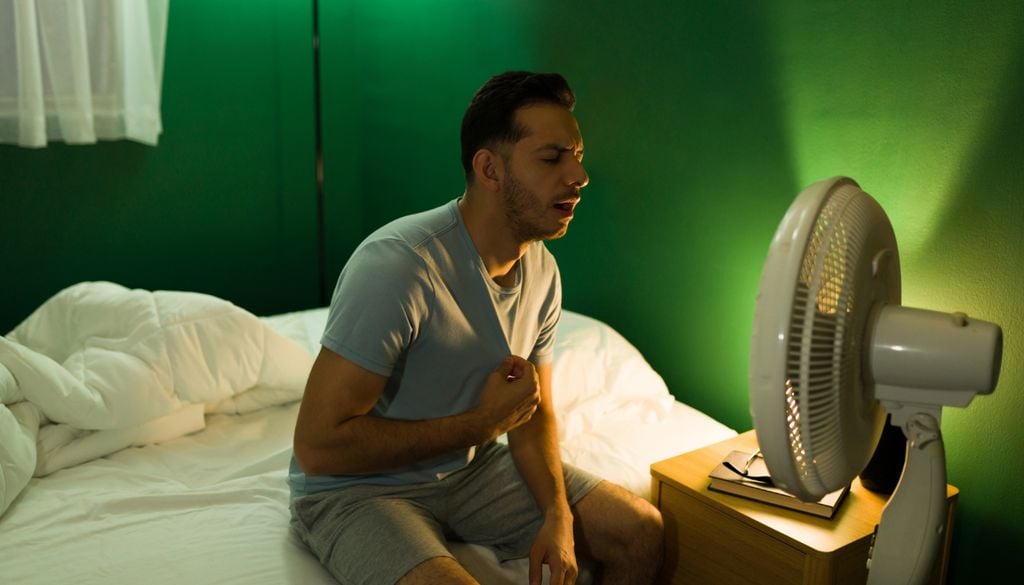 El cuerpo necesita que baje la temperatura exterior para poder "restablecer controles". Las noches a más de 25 ºC lo impiden.