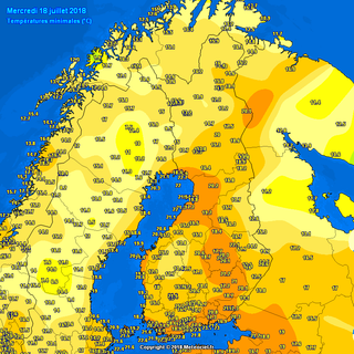 "Noches tropicales” en Laponia: récord de temperatura mínima más alta en el Ártico