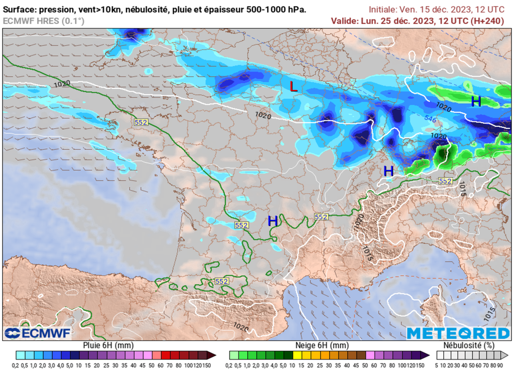 Situation similaire attendu le jour de Noël.