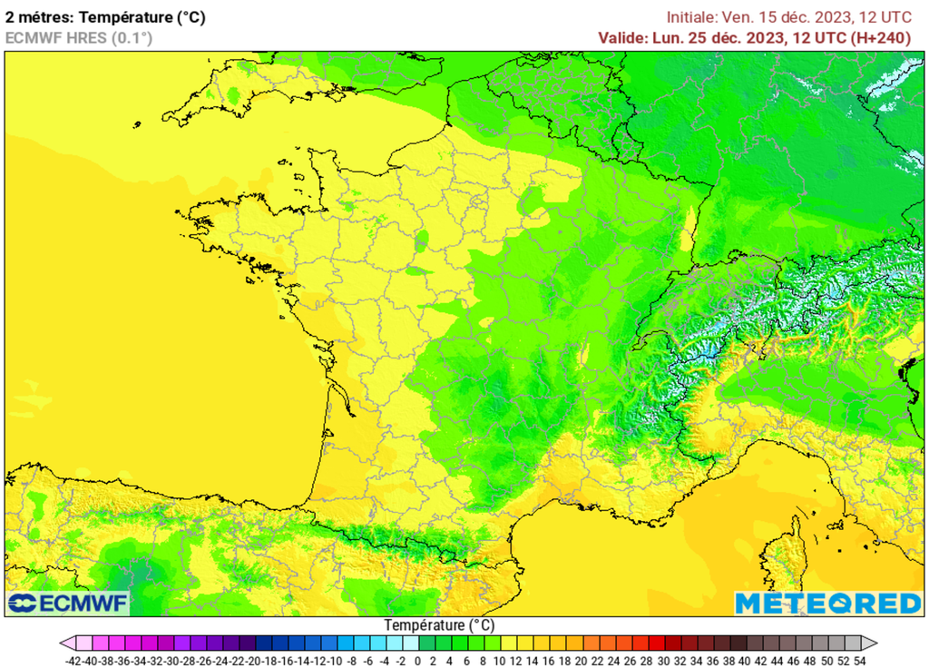 Une légère baisse des températures pourra s'inviter par les frontières Nord-Est.