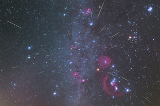 Noites brilhantes de 2026! Quando e como ver as maiores chuvas de meteoros do ano