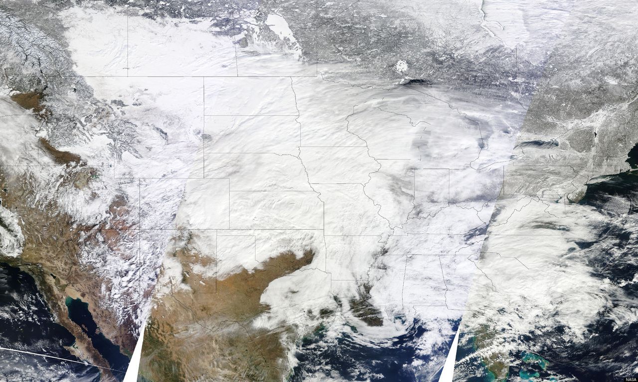 Las grandes borrascas invernales que afecten a los EEUU continentales seguirán nombrándose por The Weather Channel. NASA