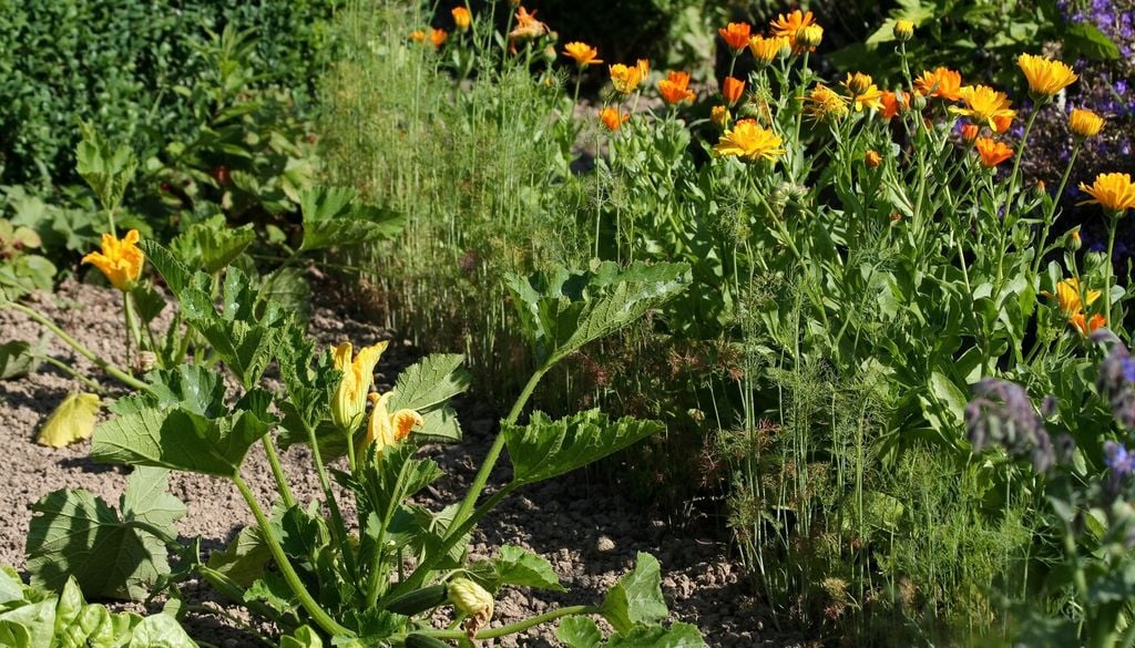 L'impollinazione operata dagli insetti favorisce una migliore allegagione e una produzione più abbondante di zucchine