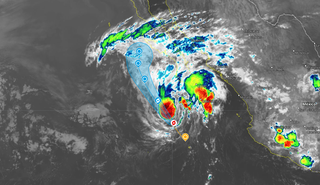 Norbert se intensifica a tormenta tropical en el Pacífico Oriental