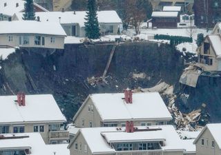 Noruega: una montaña colapsó y sepultó a parte de un pueblo