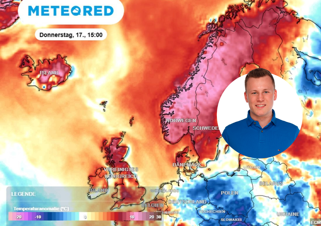 heftig, hitze, skandinavien heftig, hitze, skandinavien