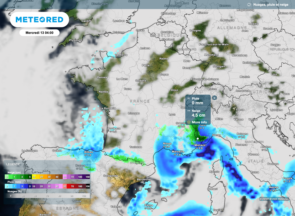 Retour de la neige sur nos massifs entre mardi et mercredi/jeudi. Retour de la neige sur nos massifs entre mardi et mercredi/jeudi.