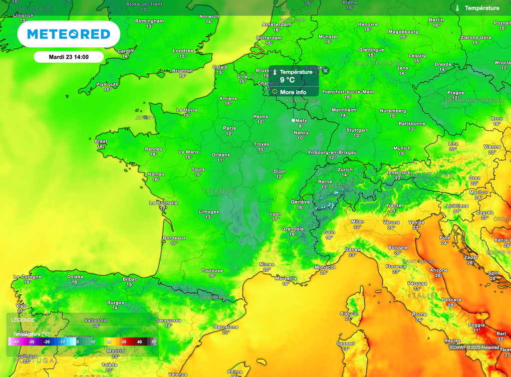 Brr ! L'automne sera bien présent la semaine prochaine.