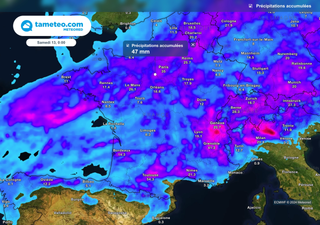 Nos cartes montrent à nouveau une météo "pourrie" pour ces prochaines heures en France ! À quand la vraie amélioration ?