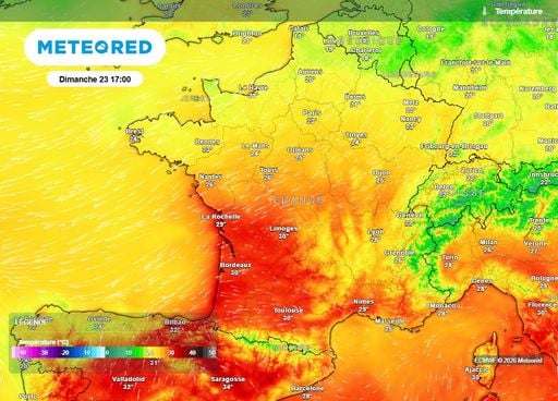 Nouveau regain de chaleur sur la France ce dimanche : d&eacute;couvrez les r&eacute;gions concern&eacute;es