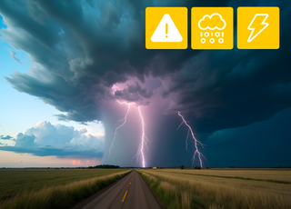 Nouveau risque d'orages ce dimanche et demain lundi en France : les prévisions météo