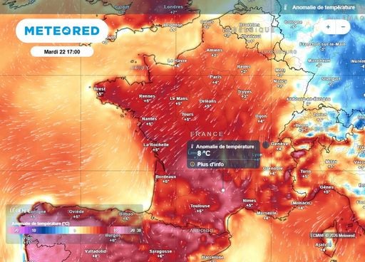 Nouvelle journ&eacute;e de forte chaleur : d&eacute;couvrez les r&eacute;gions les plus chaudes cet apr&egrave;s-midi