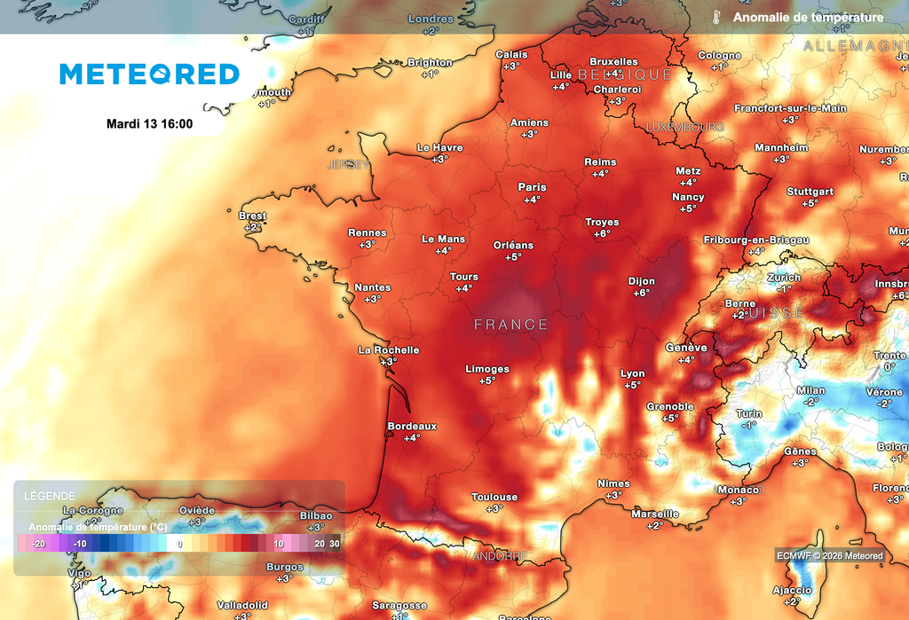 Retour de la douceur sur toute la France en ce début de semaine !