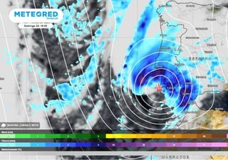 Nova depressão, muito cavada e anómala, chega a Portugal no domingo: poderá tornar-se um ciclone subtropical?