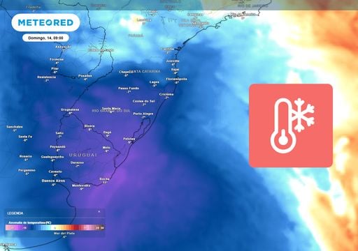 Nova massa de ar polar avan&ccedil;a e derruba temperaturas no fim de semana; veja onde