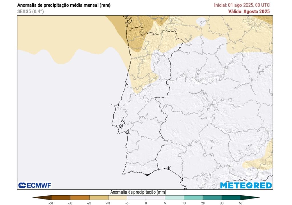 anomalias de precipitação anomalias de precipitação