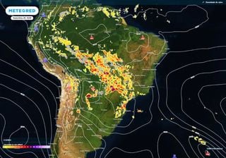 Novembro termina com alertas de chuvas intensas e de tempestades nas regiões Sul e Sudeste