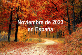 Noviembre de 2023 fue el segundo noviembre más cálido de la serie histórica de España
