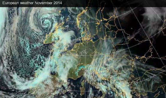 Noviembre De 2014 Desde Meteosat