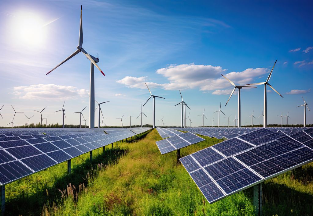 energia solar e eólica, fontes renováveis