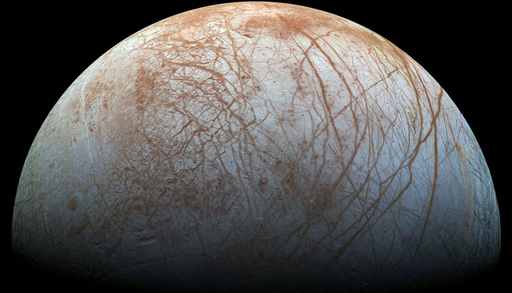 Novo estudo investiga se a Terra pode ter enviado vida para Europa, lua de J&uacute;piter