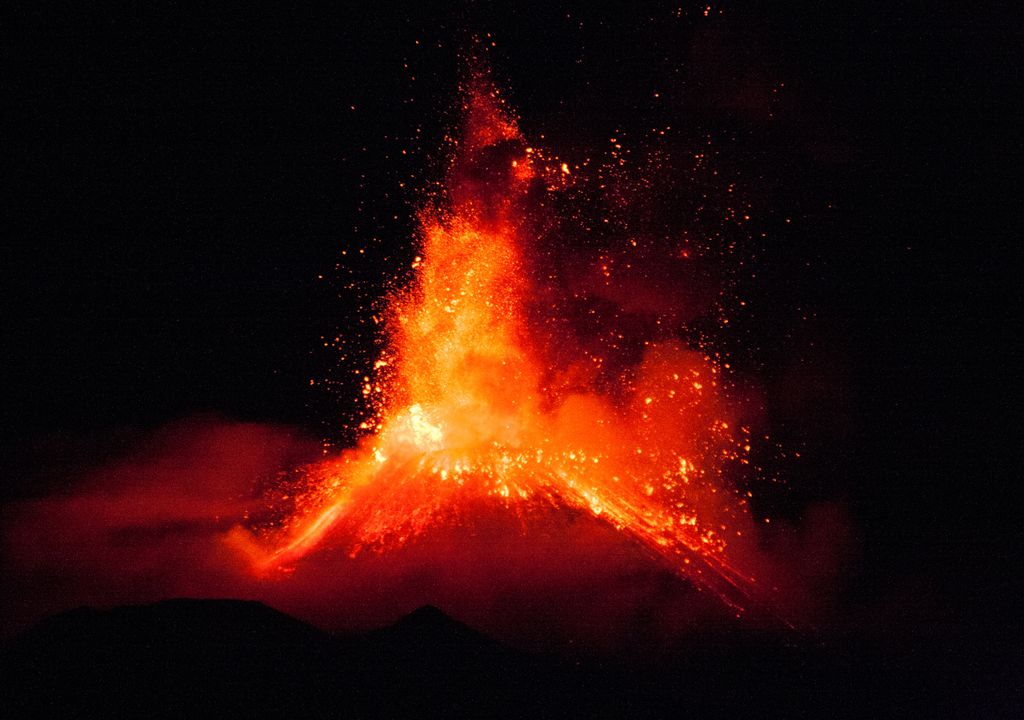 vulcão; erupção; Havai;