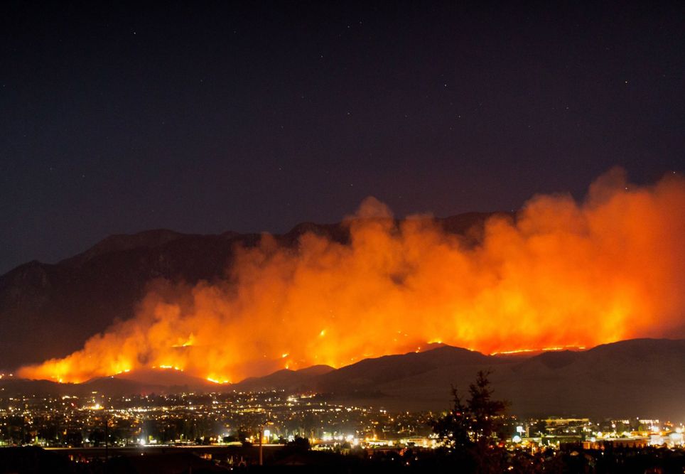 Califórnia, EUA, incêndio florestal, 2022