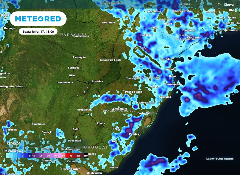 alerta de chuvas intensas