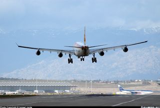 Nubes, aviones y chubascos