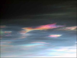 Nubes estratosférica bellísimas, pero menos …