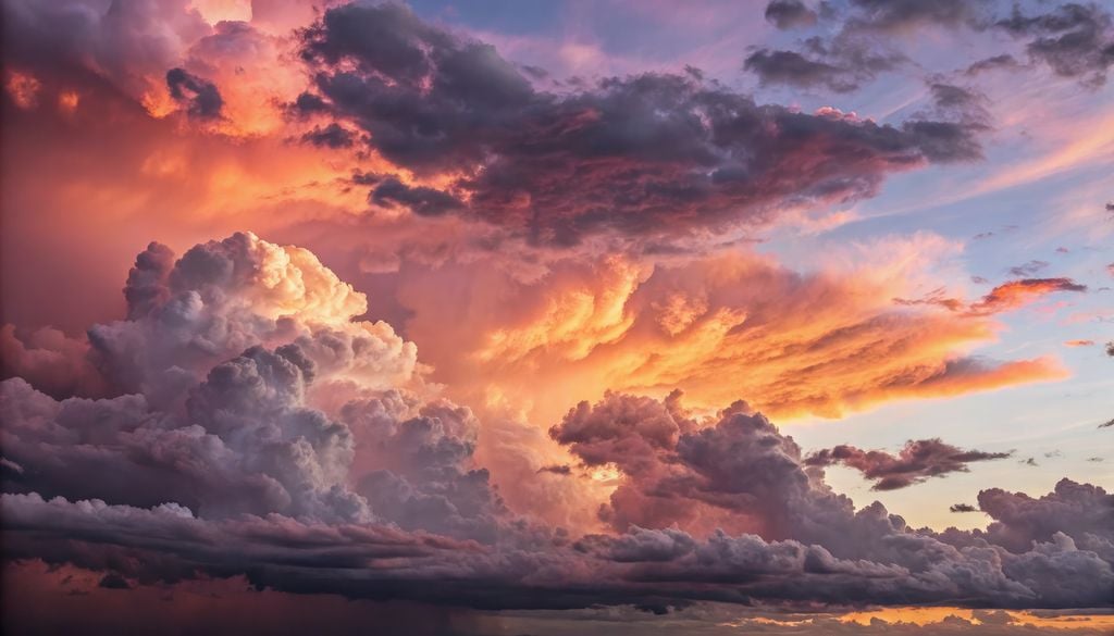 El Atlas Internacional de Nubes de la OMM clasifica las nubes según su tamaño, evolución, forma y región para estandarizar su identificación meteorológica global.