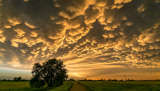 Nubes mammatus: el fen&oacute;meno que transforma el cielo antes o despu&eacute;s de una tormenta y que es muy f&aacute;cil de identificar