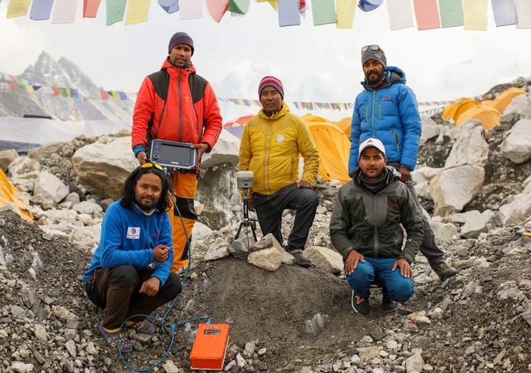 equipo nepalí Everest equipo nepalí Everest