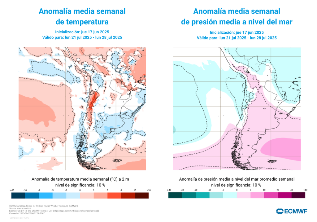 pronostico de anomalías de temperatura y presión pronostico de anomalías de temperatura y presión