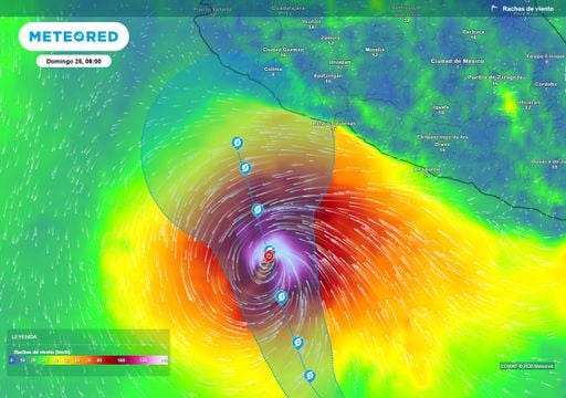 Nueva amenaza de cicl&oacute;n tropical: hurac&aacute;n Vance se acercar&aacute; a costas de Michoac&aacute;n, Colima y Jalisco este fin de semana