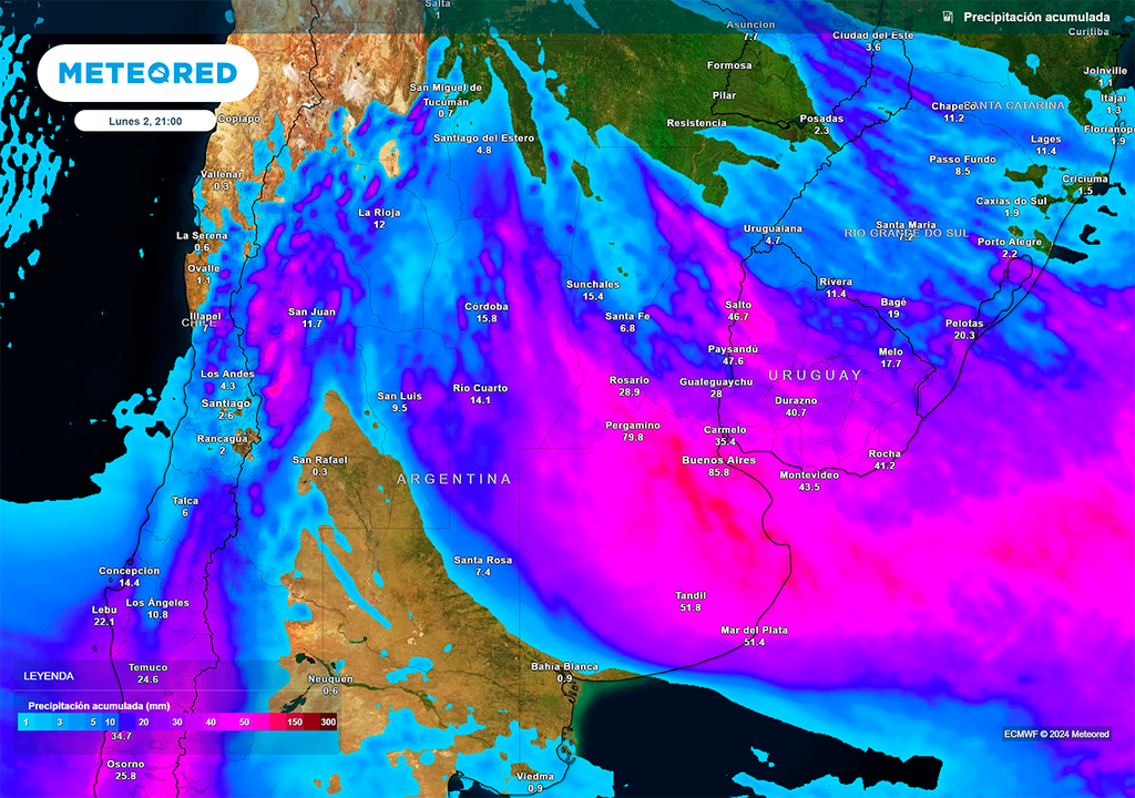 Acumulados, Lluvia, Tormenta, Santa Rosa, Argentina Acumulados, Lluvia, Tormenta, Santa Rosa, Argentina