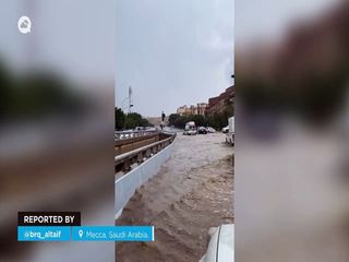 Tiempo severo se registra nuevamente en Arabia Saudita, cientos de damnificados por inundaciones