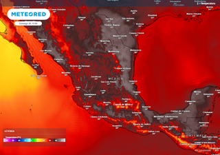 ¡Nueva ola de calor en México con casi 50 °C en estados del Golfo de México! Seguirán las fuertes tormentas y granizo