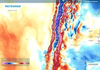 ¿Nueva ola de calor otoñal en Chile? Se prevén más de 30 ºC en el norte chico y zona central