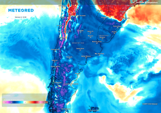 Nueva ola de frío polar se extiende por Argentina: así será el tiempo esta semana