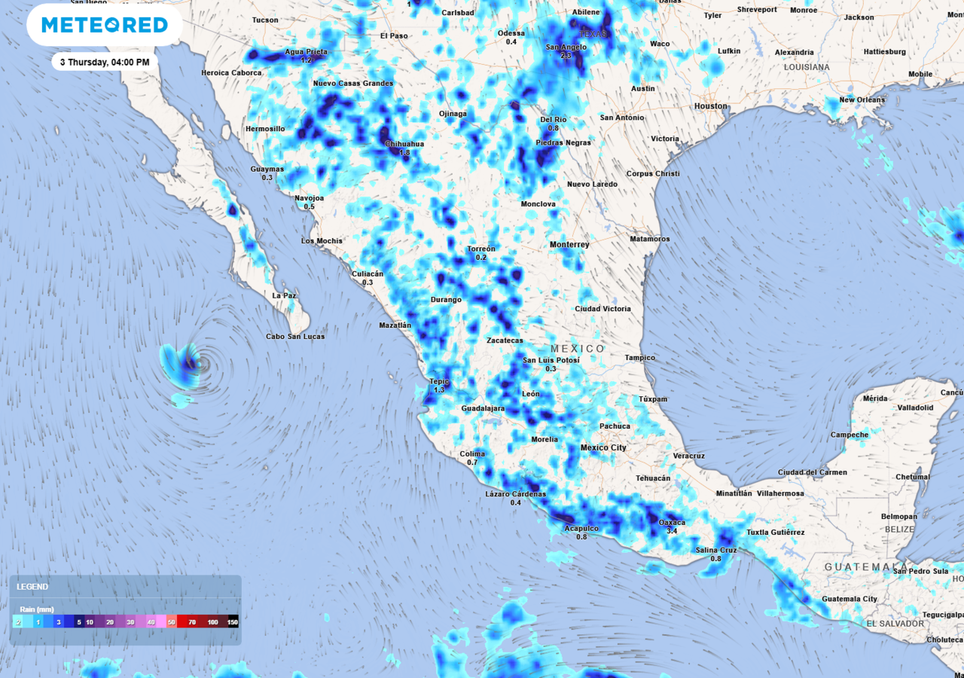 Nueva onda tropical afecta a México este jueves: estos serán los estados donde descargará. Noticias en tiempo real
