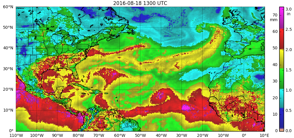 Nueva Página Web Sobre Agua Precipitable Y Ríos Atmosféricos