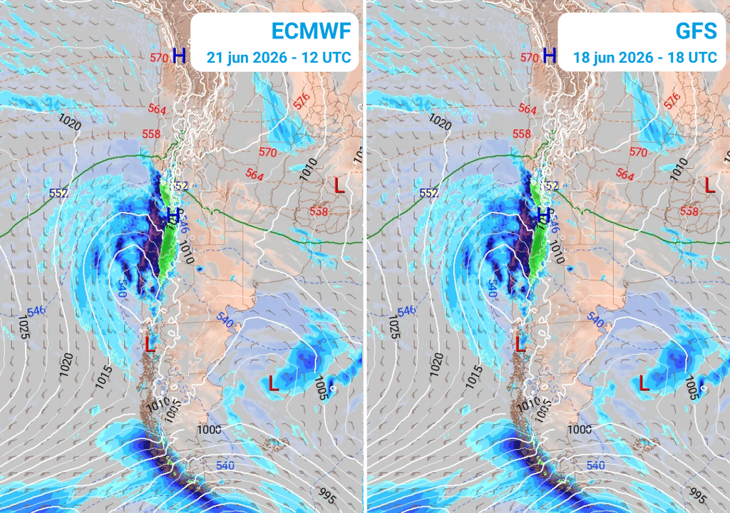 El invierno meteorológico podría comenzar con lluvias en la zona austral, sur y central.