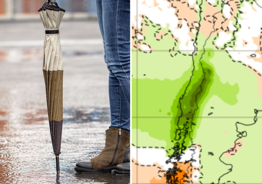 Nueva seguidilla de frentes se aproxima a Chile con r&iacute;o atmosf&eacute;rico: "afectar&aacute; entre Coquimbo y Magallanes"